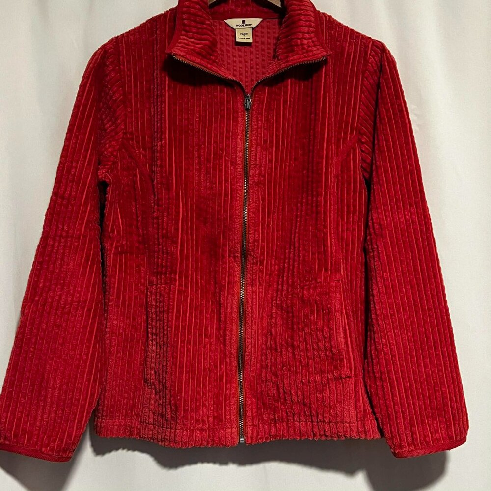 Vintage Woolrich Corduroy Jacket Burnt Orange Size S